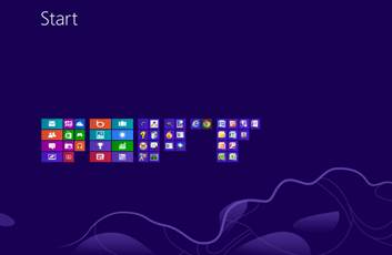 Windows 8 Start Screen Icons, Group